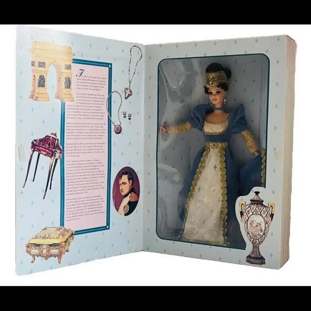 Vintage French Lady Barbie Collector Edition The Great Eras 12 Inch Doll  1996 - Picture 2 of 9